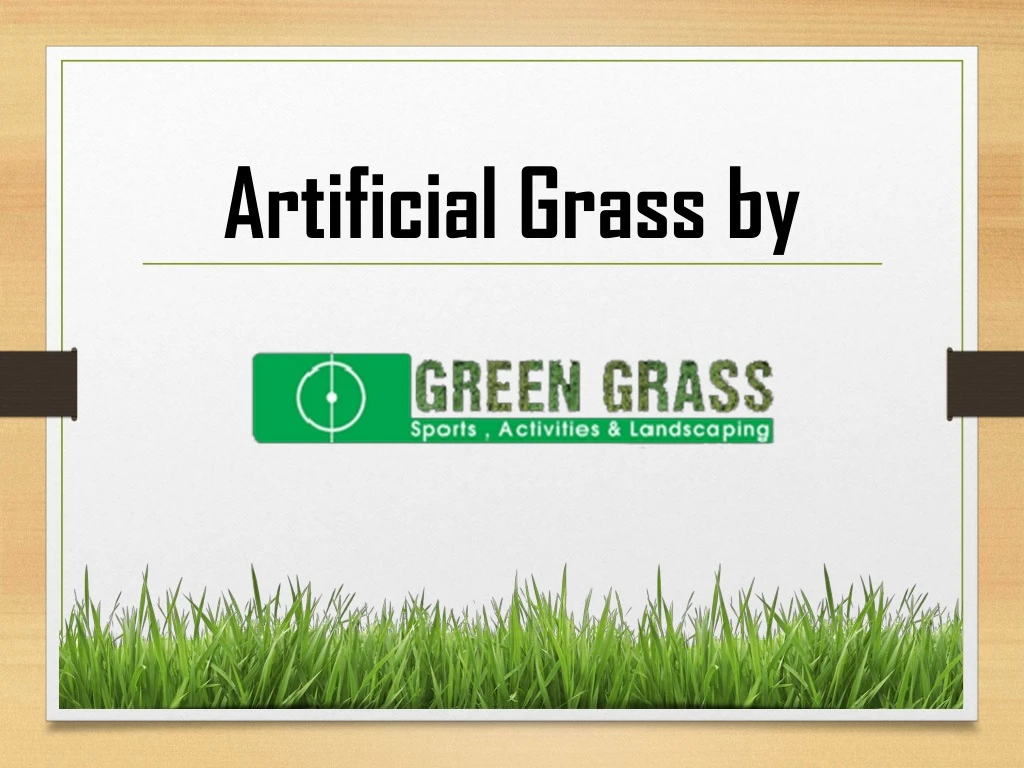 artificial grass by