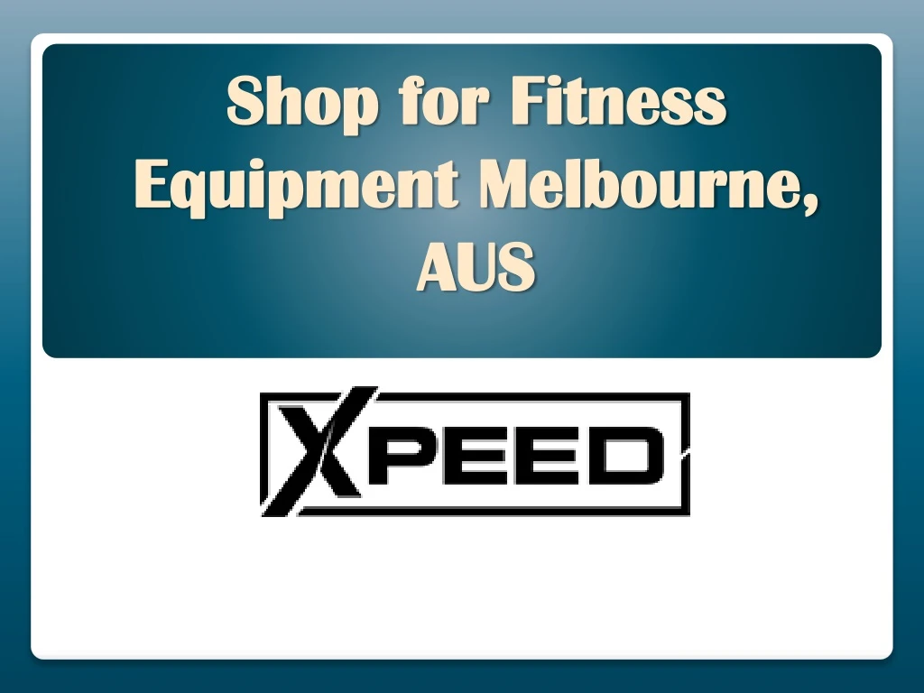 shop for fitness equipment melbourne aus
