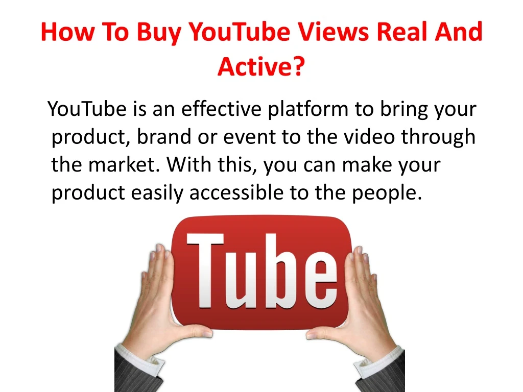how to buy youtube views real and active
