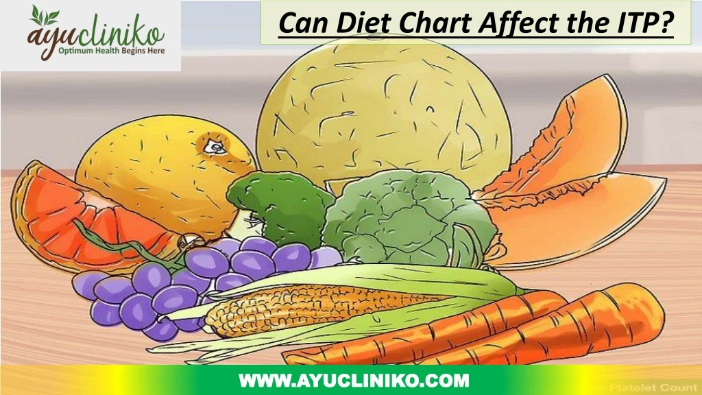 can diet chart affect the itp