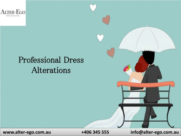 Professional Dress Alterations in Brisbane City