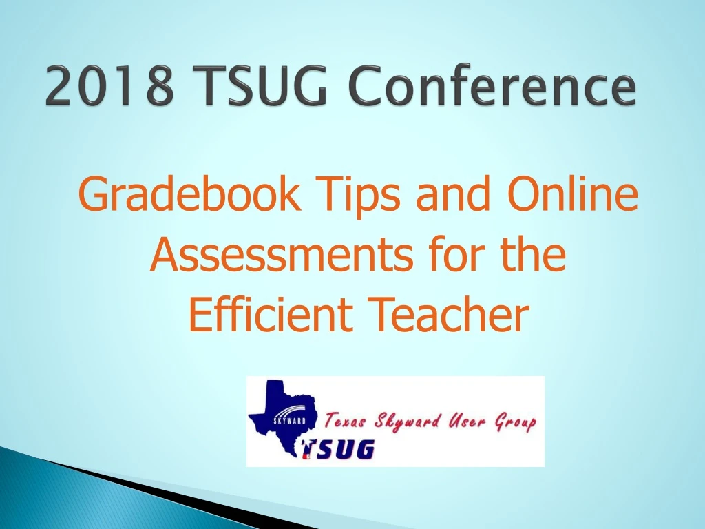 2018 tsug conference