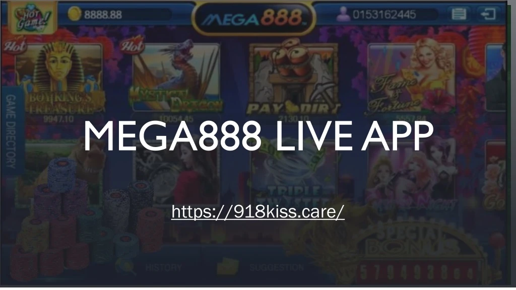 mega888 live app