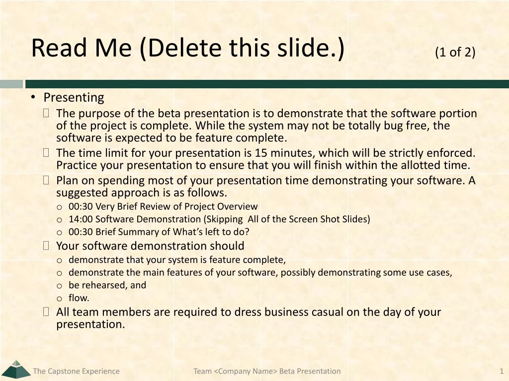 read me delete this slide 1 of 2