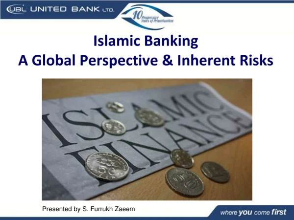 Islamic Banking A Global Perspective &amp; Inherent Risks