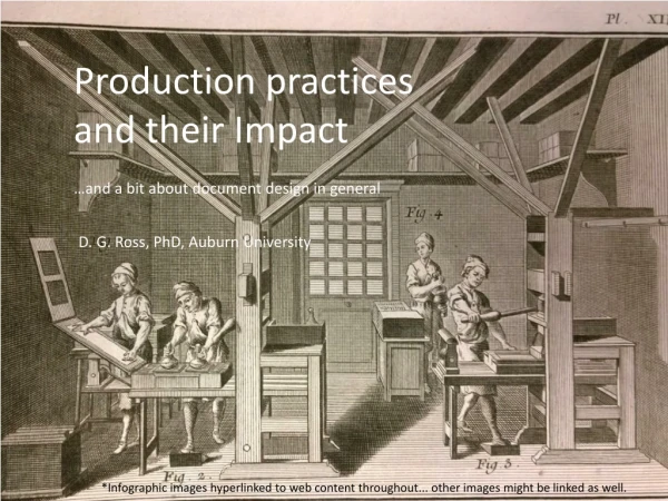 Production practices and their Impact