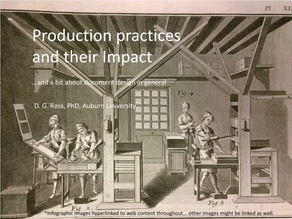 production practices and their impact