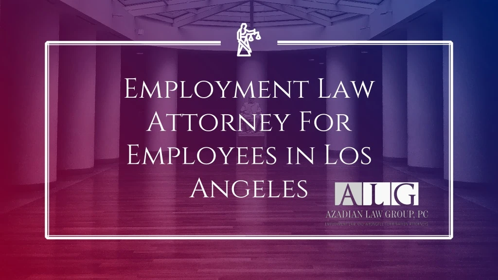 employment law attorney for employees