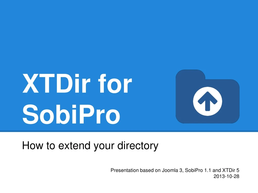 xtdir for sobipro