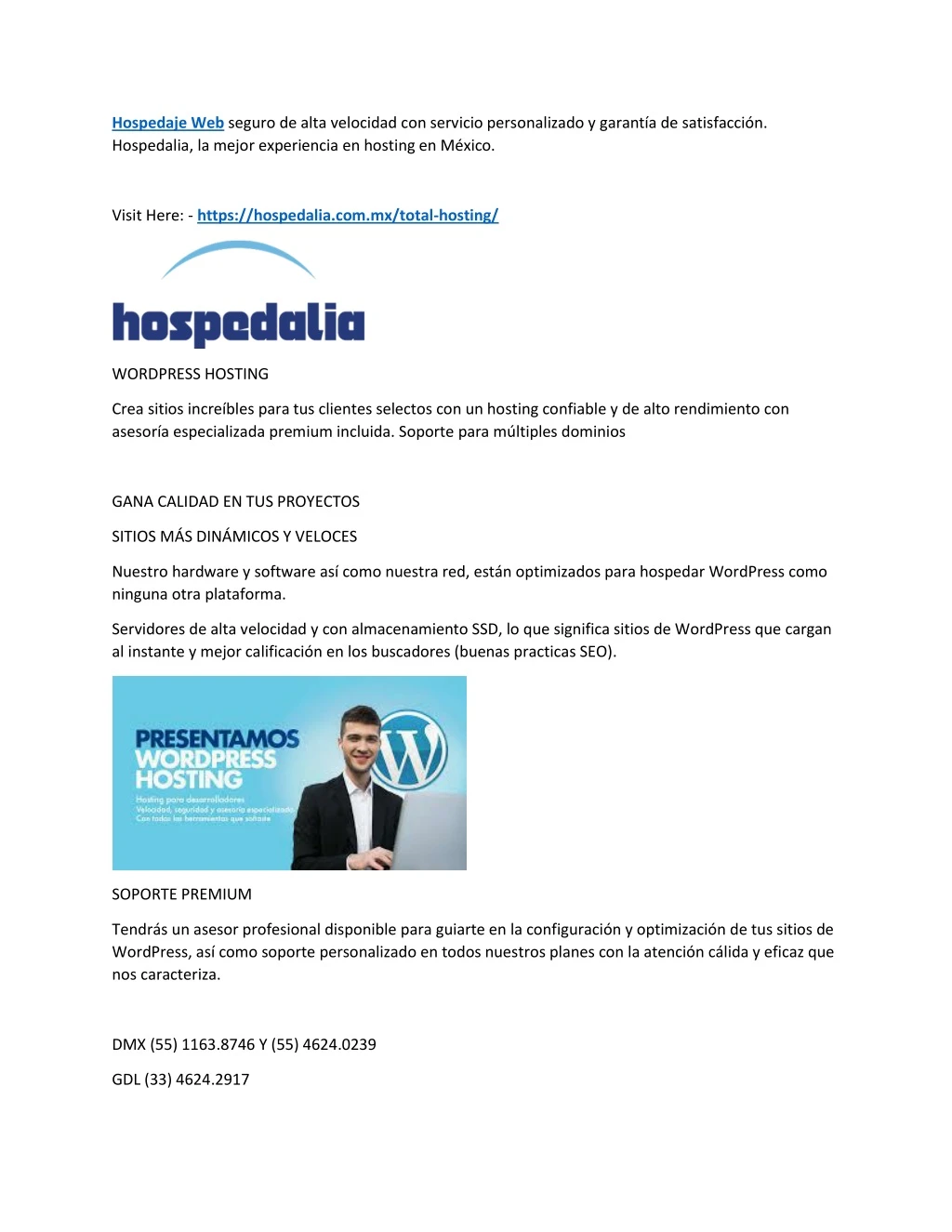 hospedaje web seguro de alta velocidad