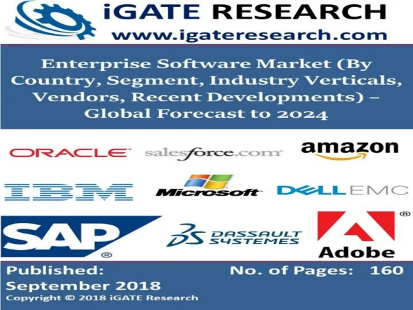 Global Enterprise Software Market and Forecast to 2024