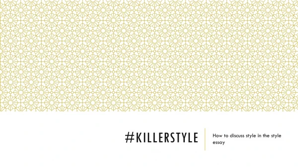 # killerstyle