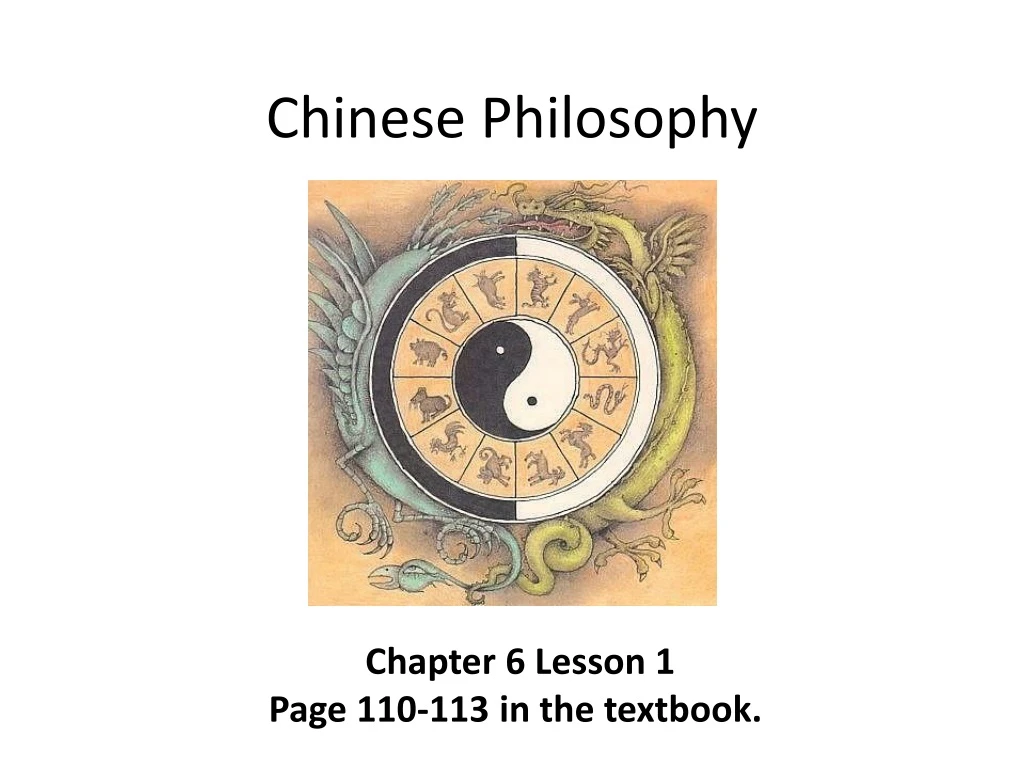 chinese philosophy