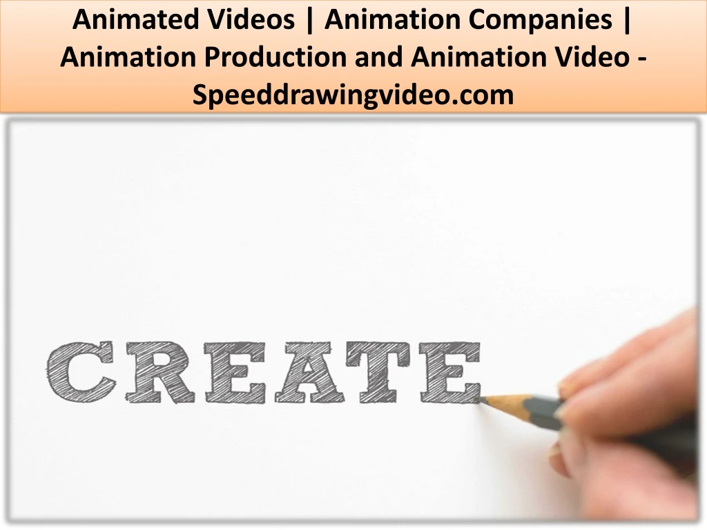 animated videos animation companies animation production and animation video speeddrawingvideo com