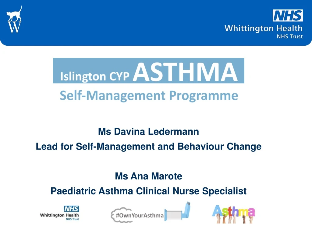 ms davina ledermann lead for self management