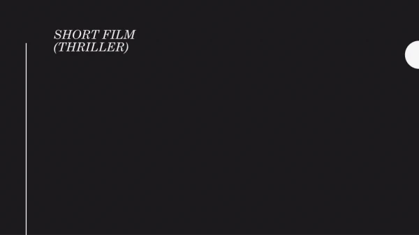 Short film (thriller)