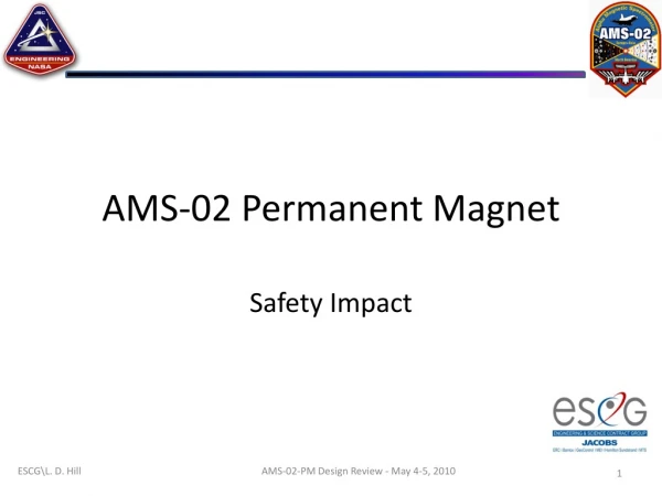 AMS-02 Permanent Magnet