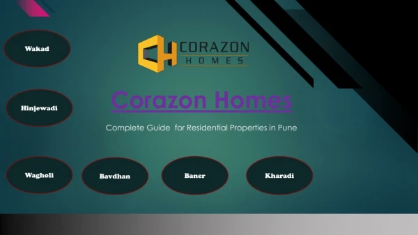 1bhk,2bhk,3bhk Flats,Apartments for Sale in Wagholi,Pune |Corazon Homes
