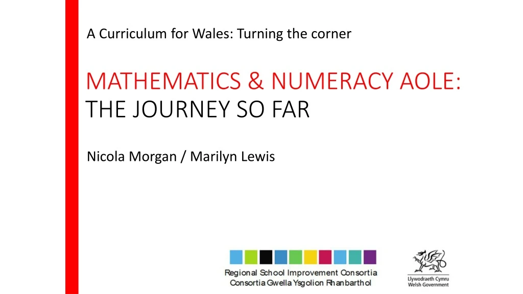 mathematics numeracy aole the journey so far