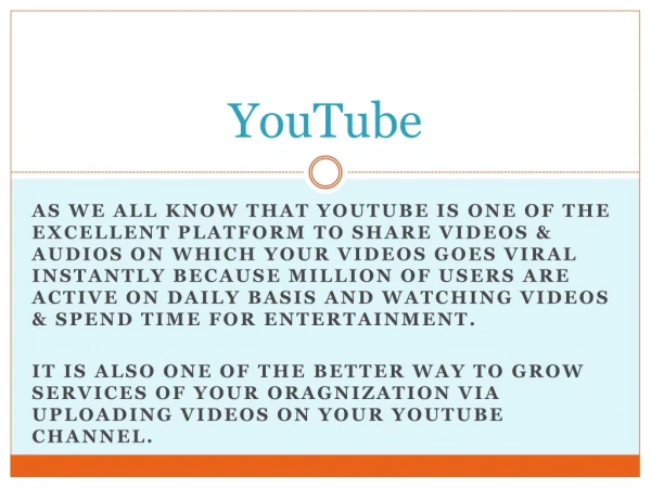 youtube