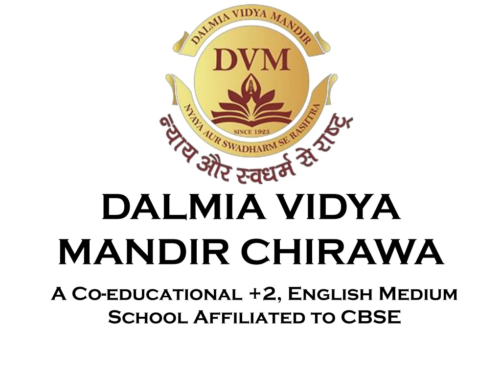 dalmia vidya mandir chirawa