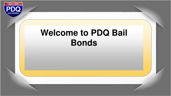 Professional Aurora County Bail Bonds | PDQ Bail Bonds