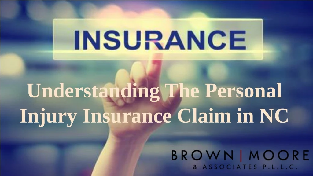 understanding the personal injury insurance claim
