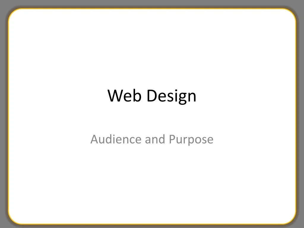 web design