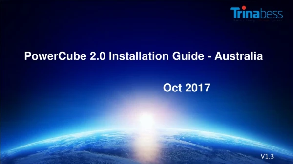 PowerCube 2.0 Installation Guide - Australia