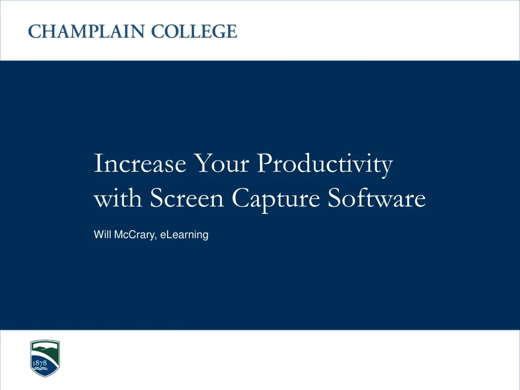 increase your productivity with screen capture