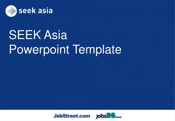 SEEK Asia Powerpoint Template