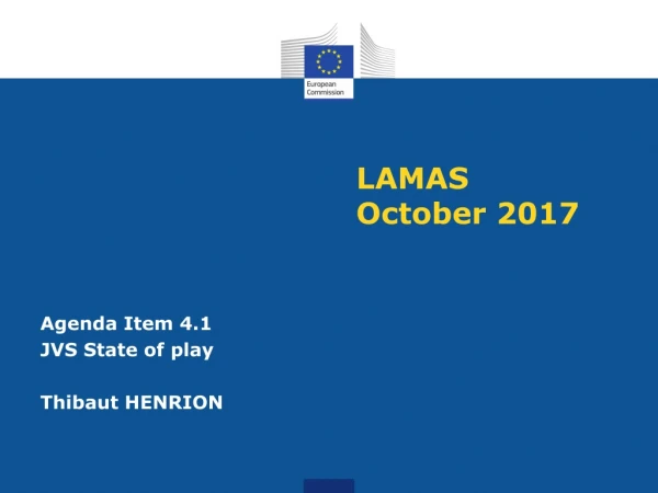 LAMAS October 2017