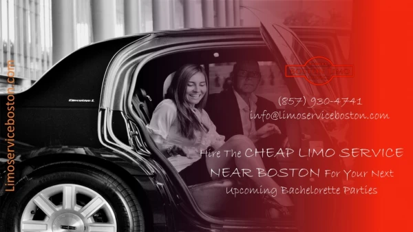 Hire the Limo Service Near Boston for Your Next Upcoming Bachelorette Parties