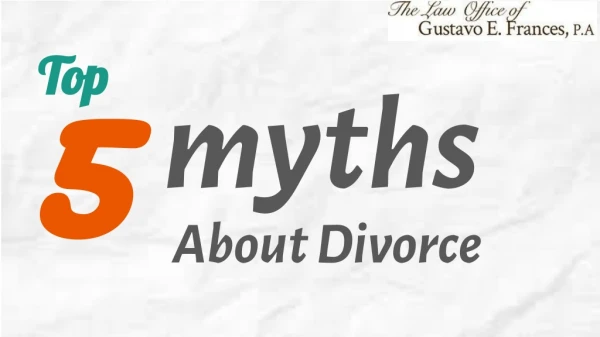 top 5 5 about divorce