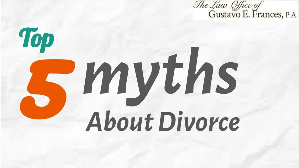top 5 5 about divorce