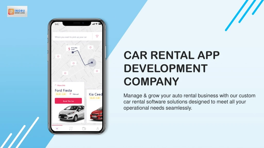 car rental app development company