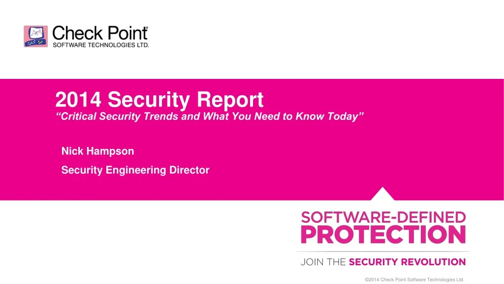 2014 security report critical security trends and what you need to know today