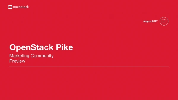 OpenStack Pike