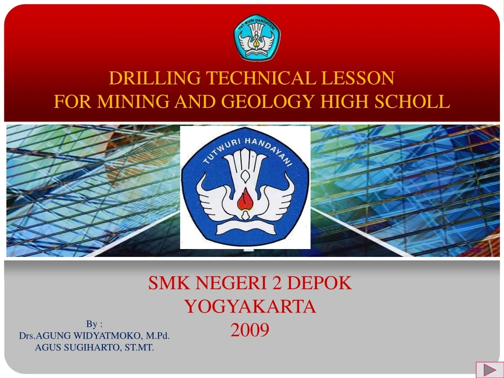 drilling technical lesson for mining and geology