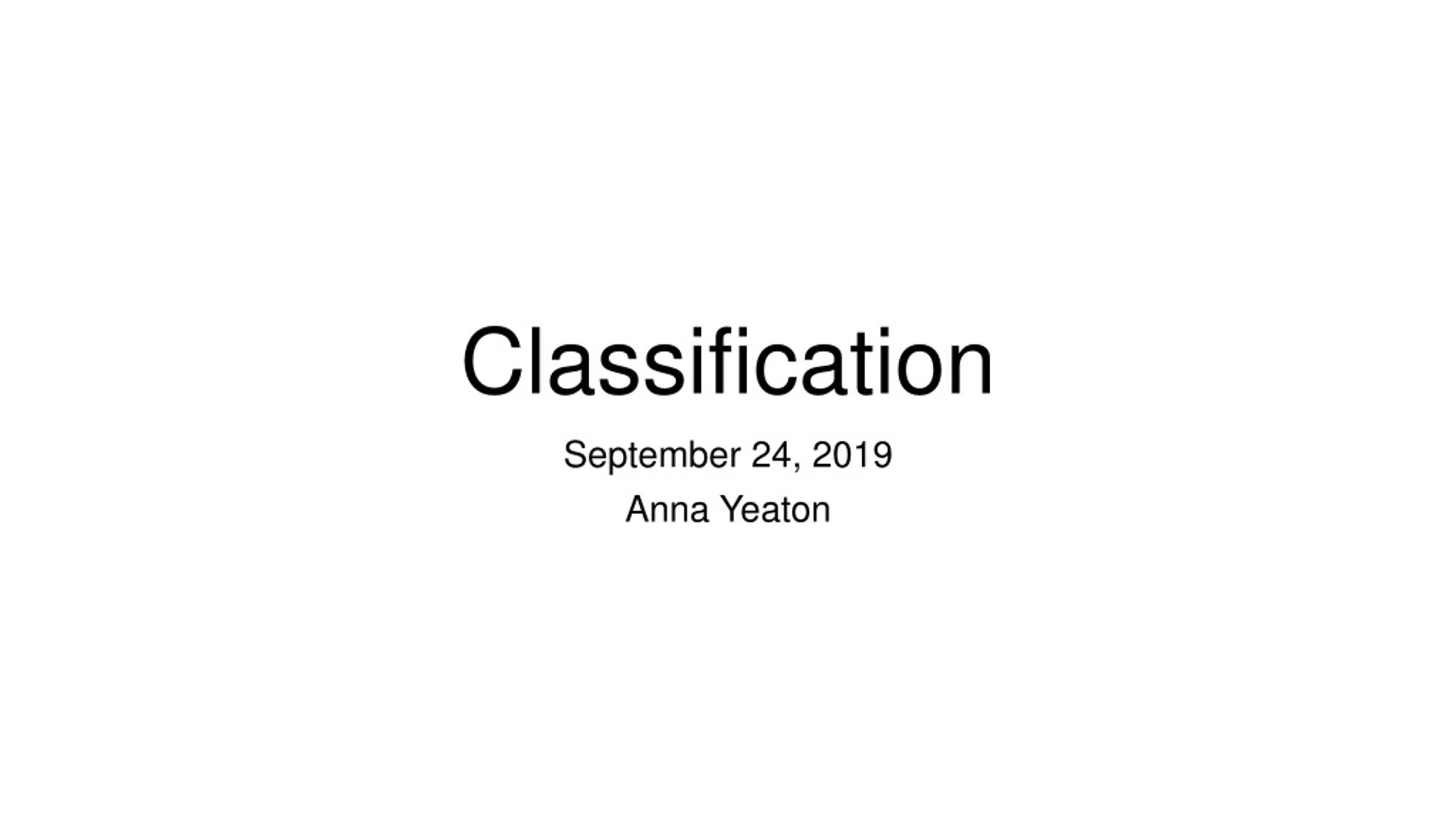 Regression and Classification in Data Science - slide 1