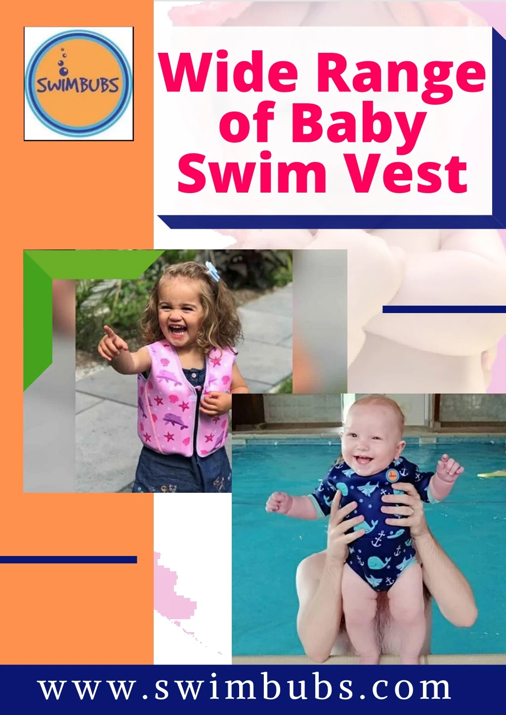 wide range of baby swim vest