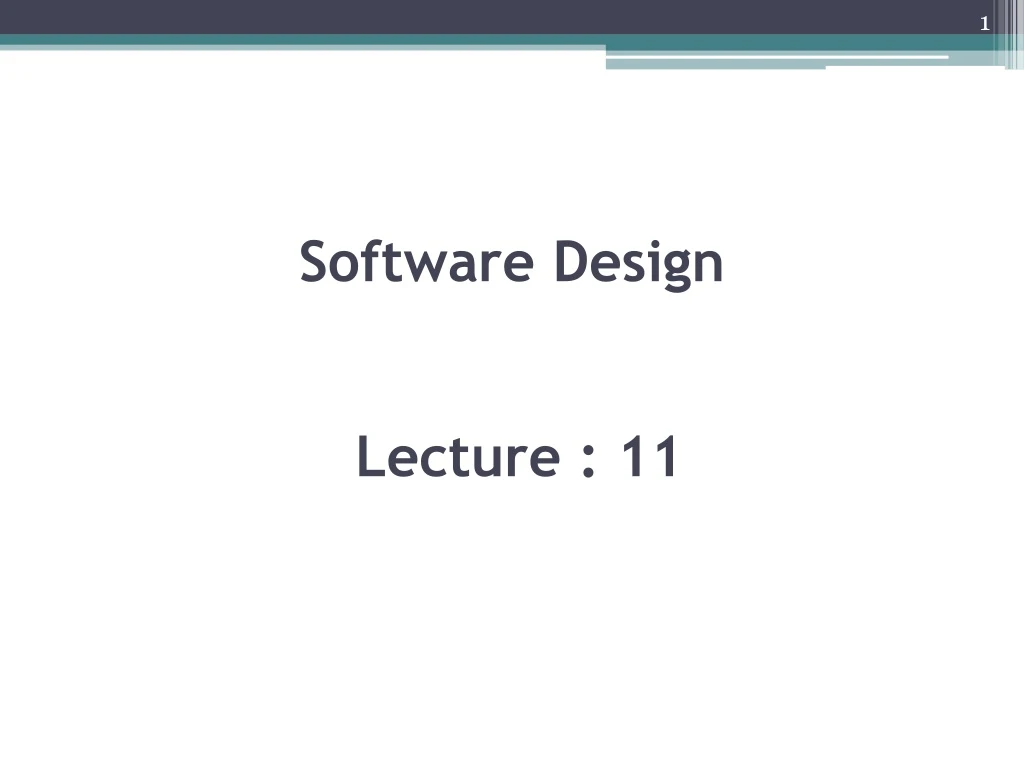 software design