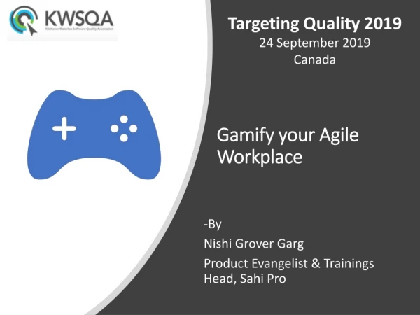 Gamify your Agile Workplace