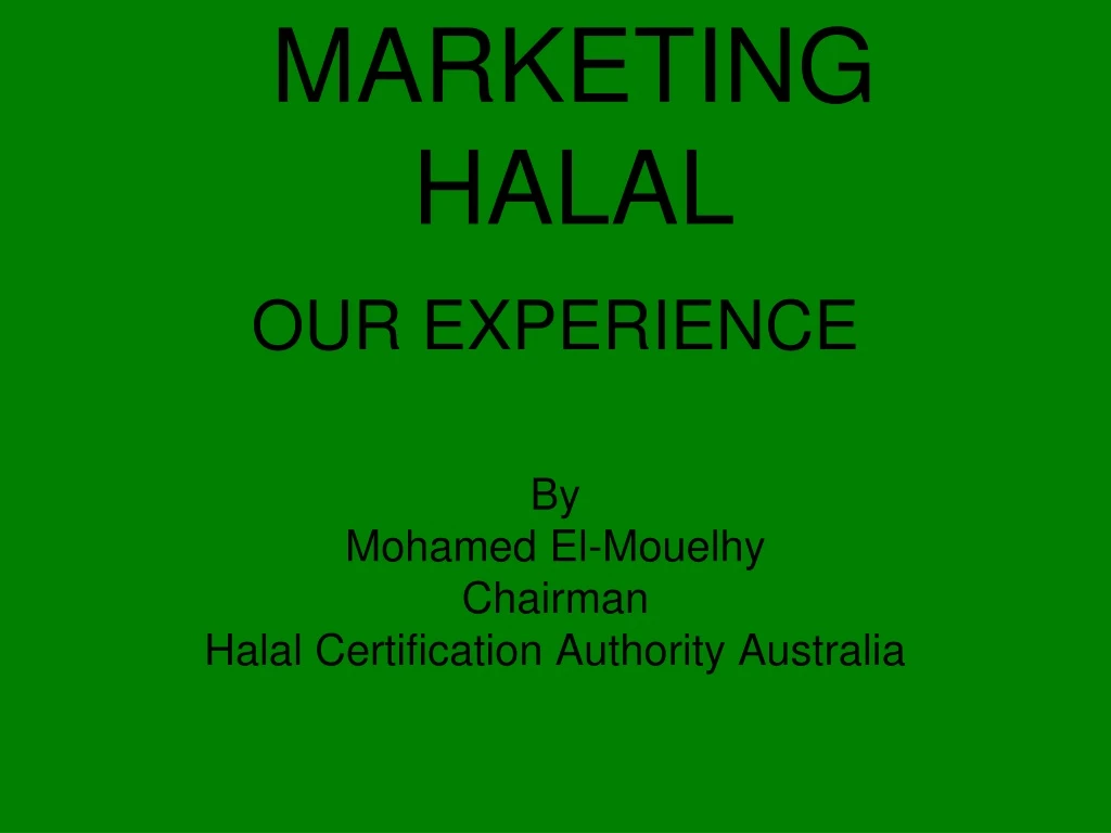 marketing halal