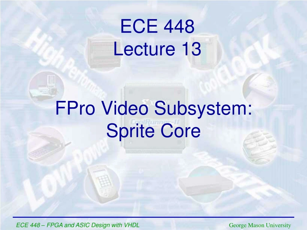 fpro video subsystem sprite core