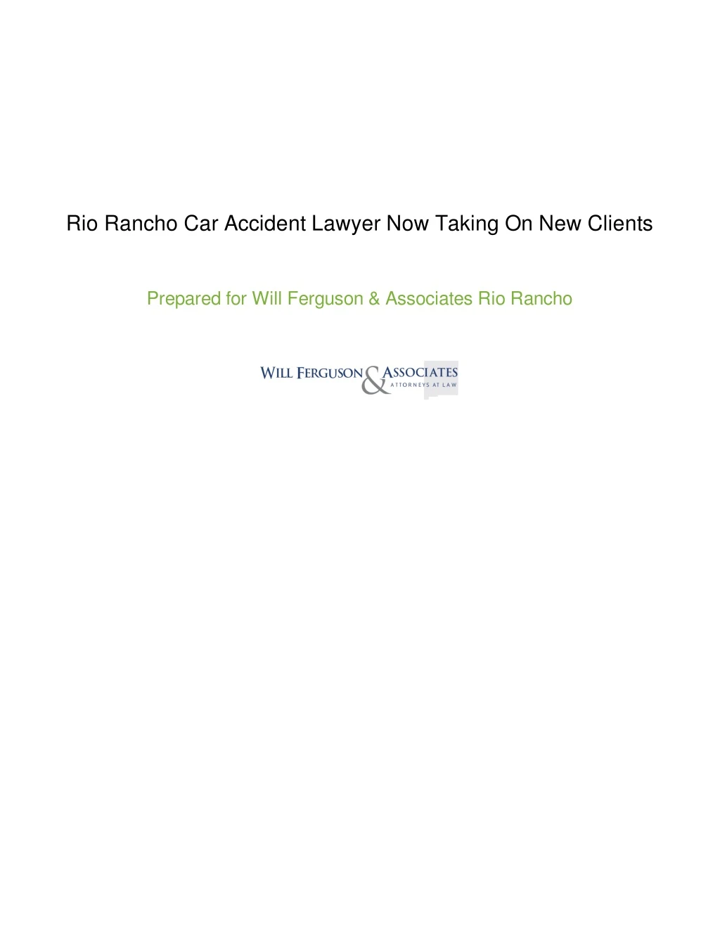 rio rancho car accident lawyer now taking
