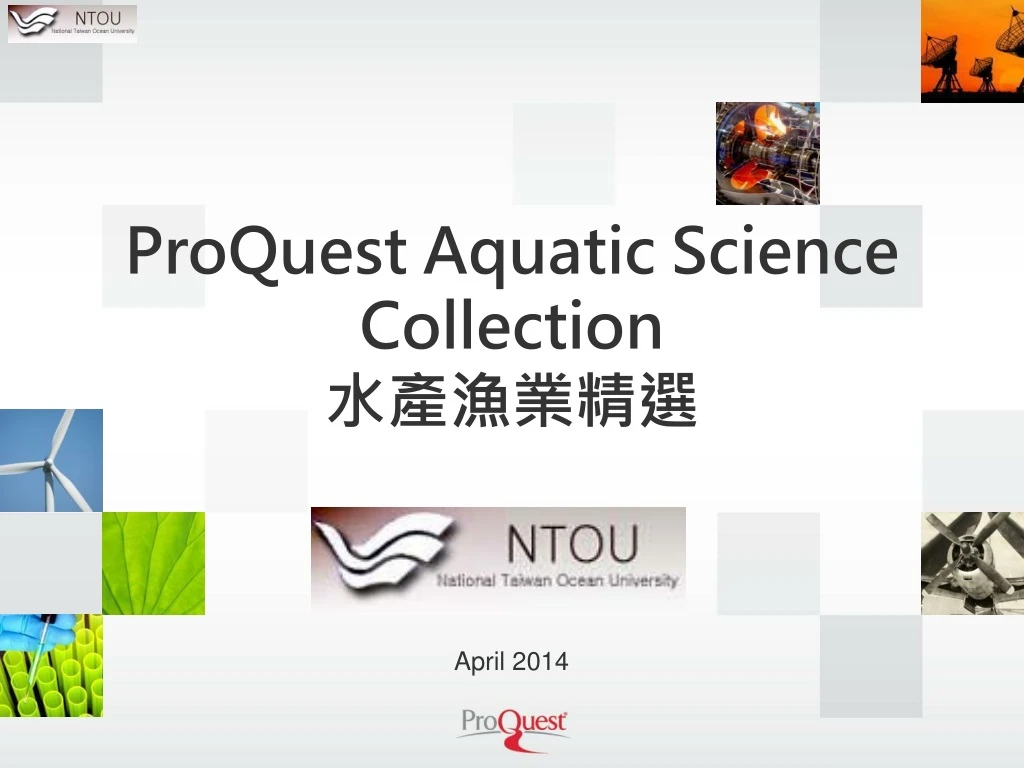 proquest aquatic science collection