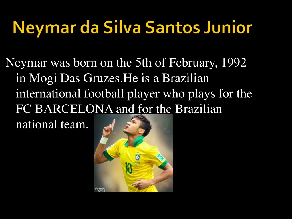 neymar da silva santos junior