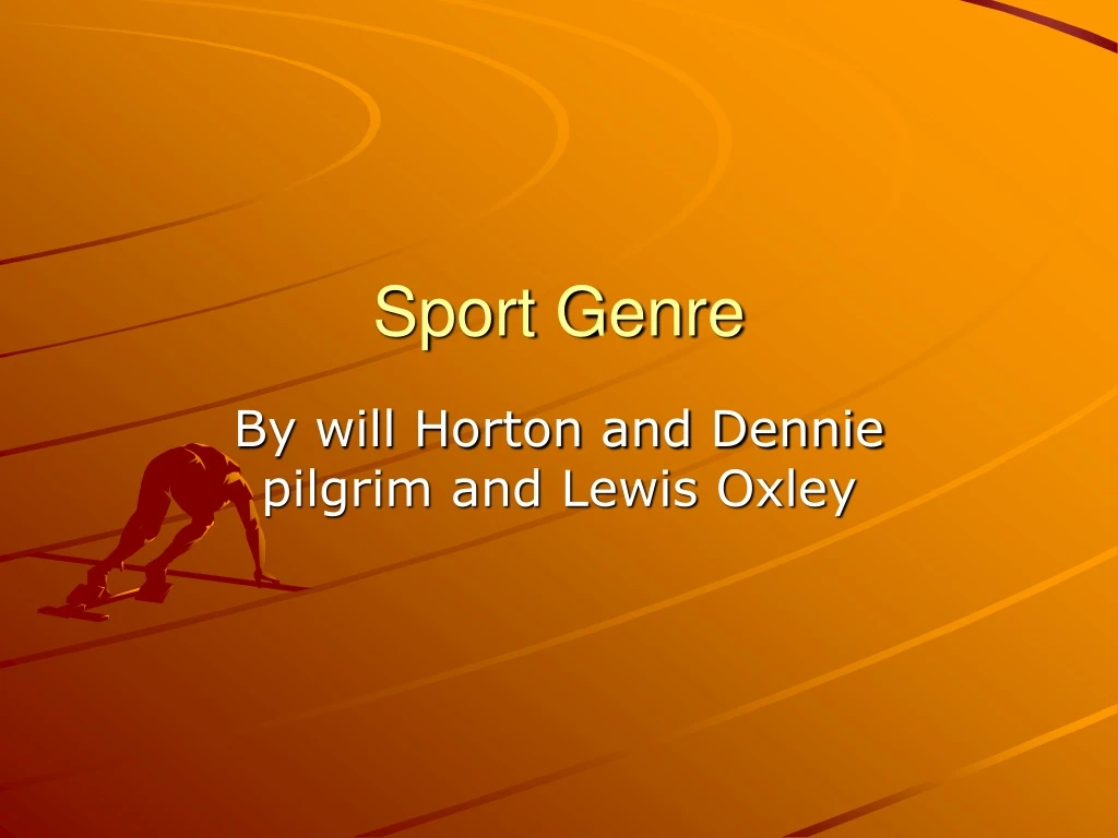 sport genre