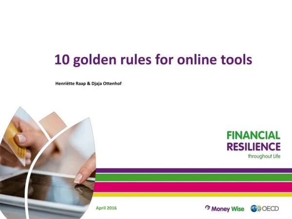 10 golden rules for online tools